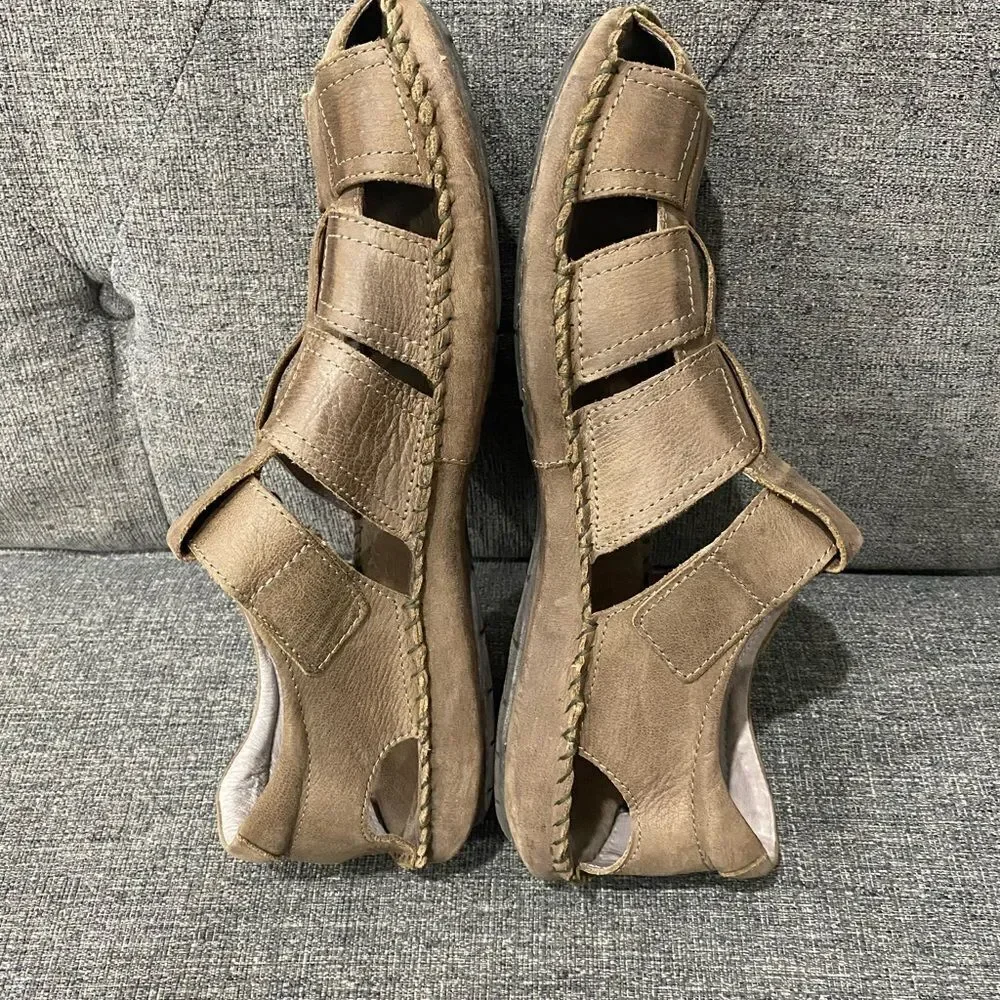 Pikolinos Tarifa Leather Sandals Men Size EU 45